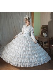 Sentaro Frost Sugar Fishbone Regulable Petticoat PLUS Edition with Multiple Length Options(Reservation/Full Payment Without Shipping)